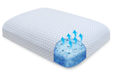 Sensogel Gel Infused Memory Foam Traditional Shape Pillow