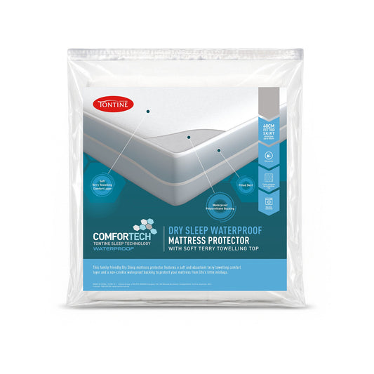 Tontine Comfortech Dry Sleep Waterproof Mattress Protector