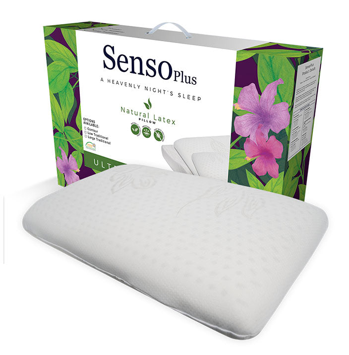 Senso Plus Natural Latex Pillow – Traditional Ultra Soft – view 2