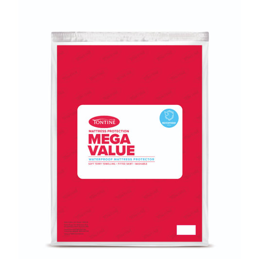 Tontine Mega Value Waterproof Mattress Protector