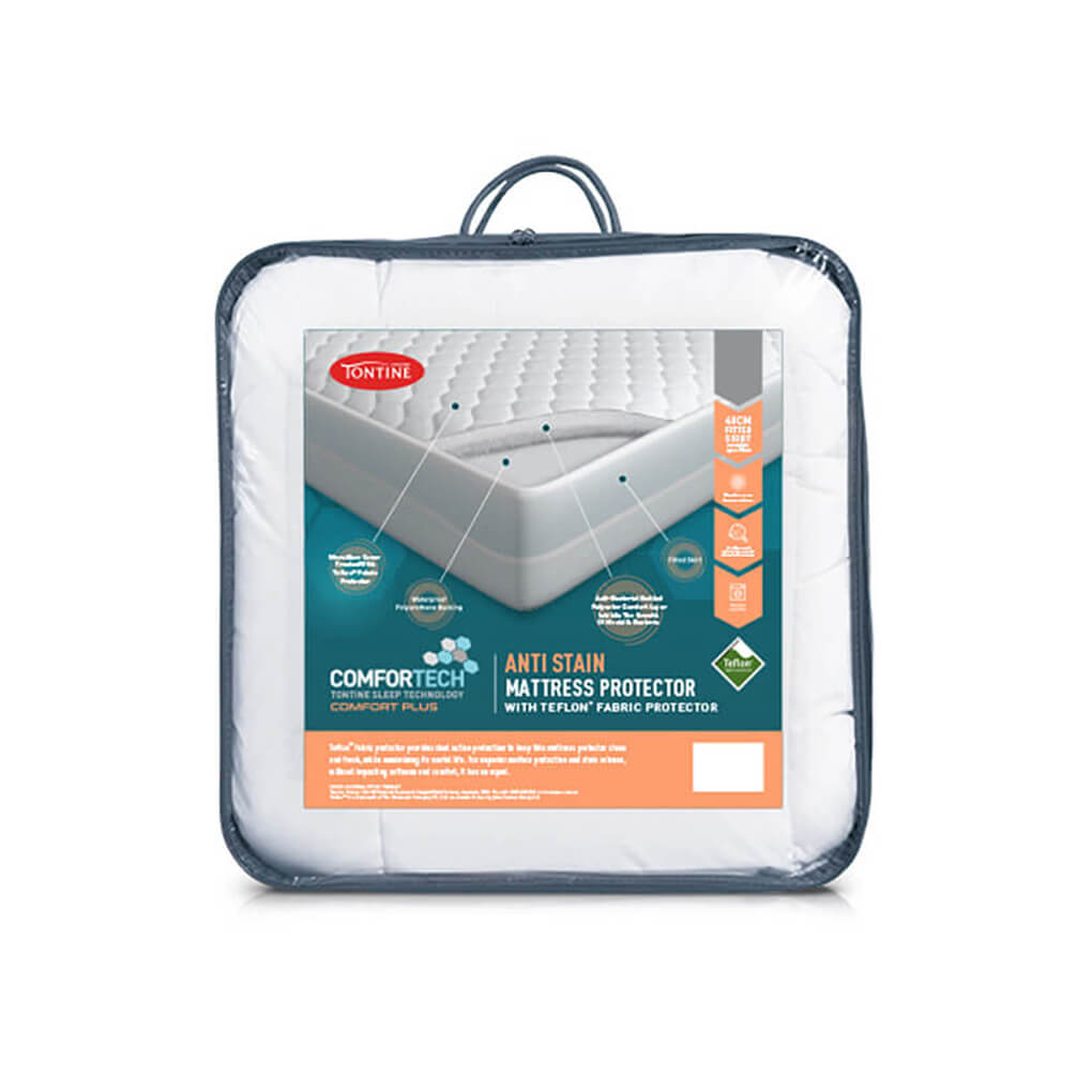 Tontine Comfortech Anti-Stain Waterproof Mattress Protector