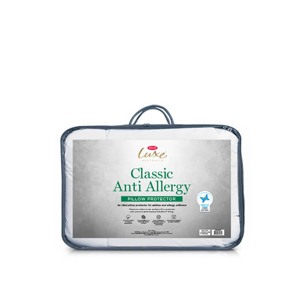 Tontine Luxe Anti-Allergy Quilted Cotton Pillow Protector