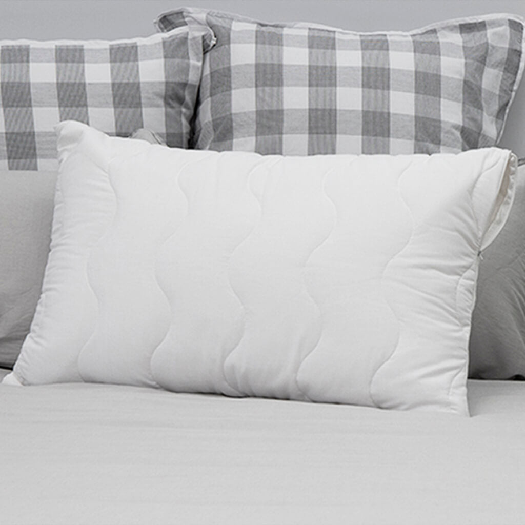 Tontine Luxe Anti-Allergy Quilted Cotton Pillow Protector – view 2
